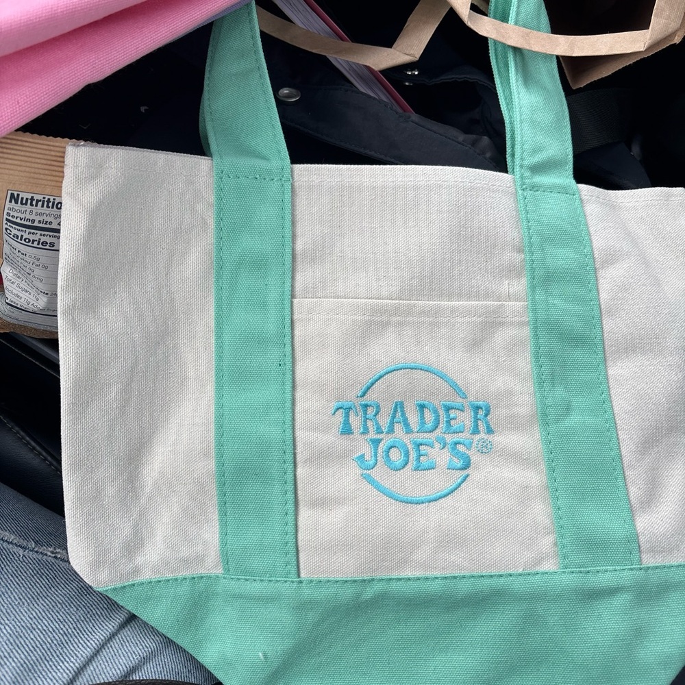 Trader Joe's Canvas Tote Bag